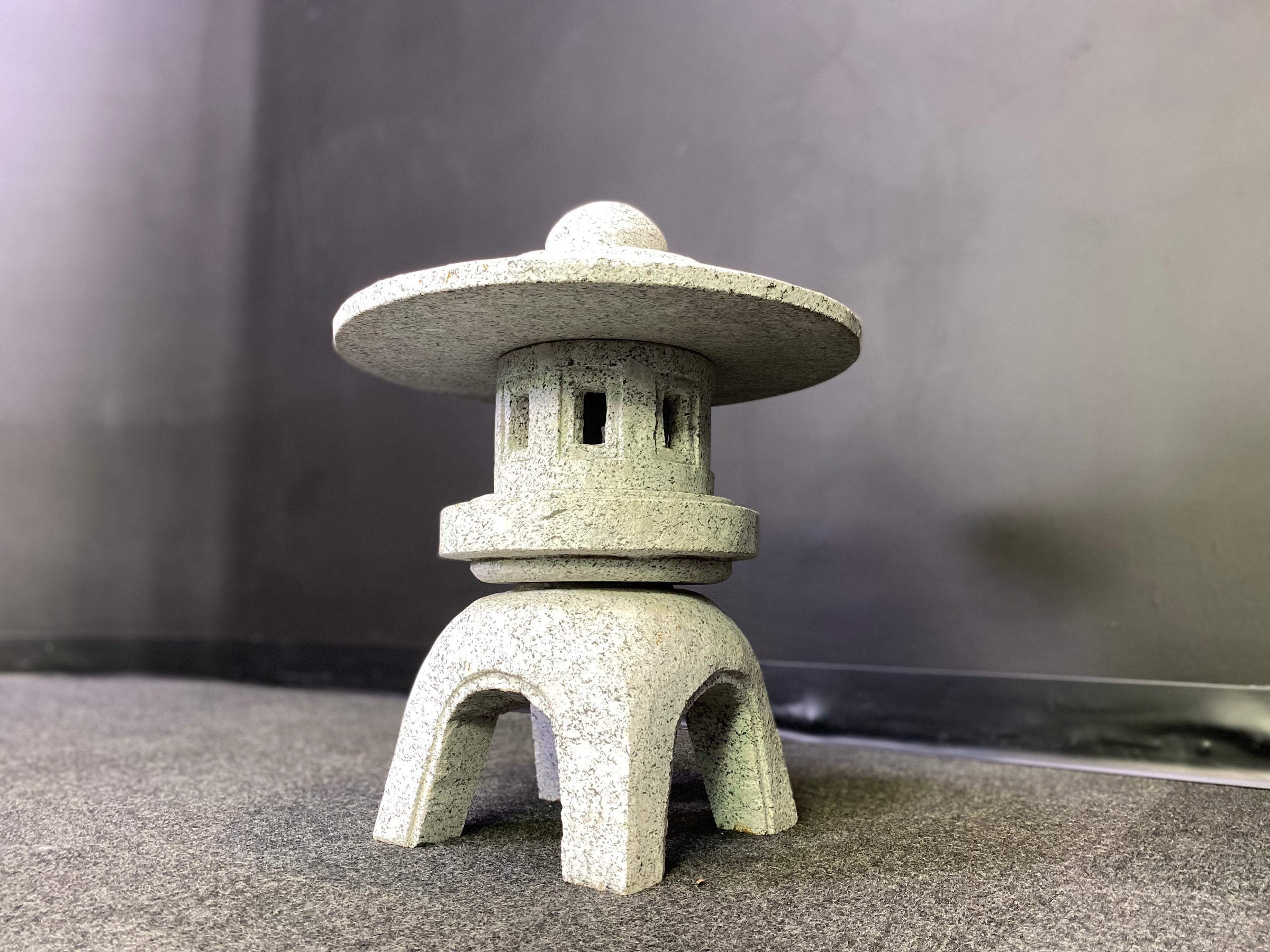 granite lantern handmade Yukimi | ZU STUDIO