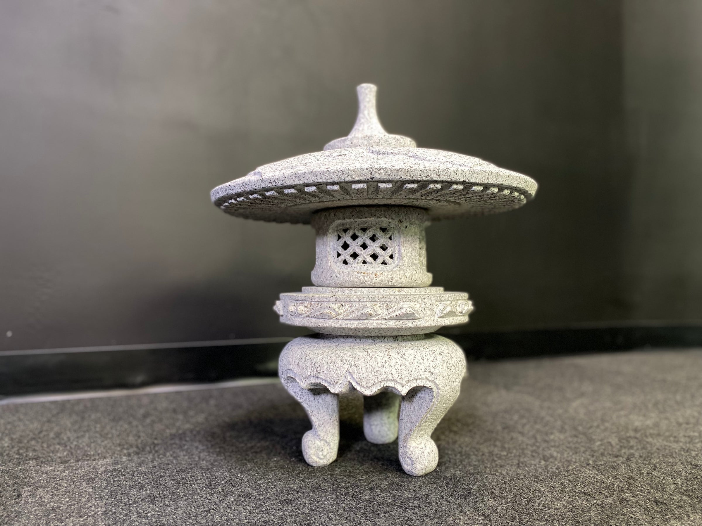 natural granite handmade water basin bowl in Japanese style | ZU